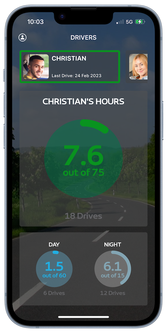 LogMyDrive Mobile App